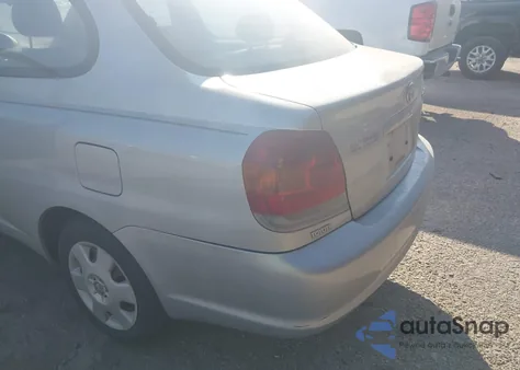 2004 Toyota Echo z USA, uszkodzony, nr VIN JTDAT123X40333319